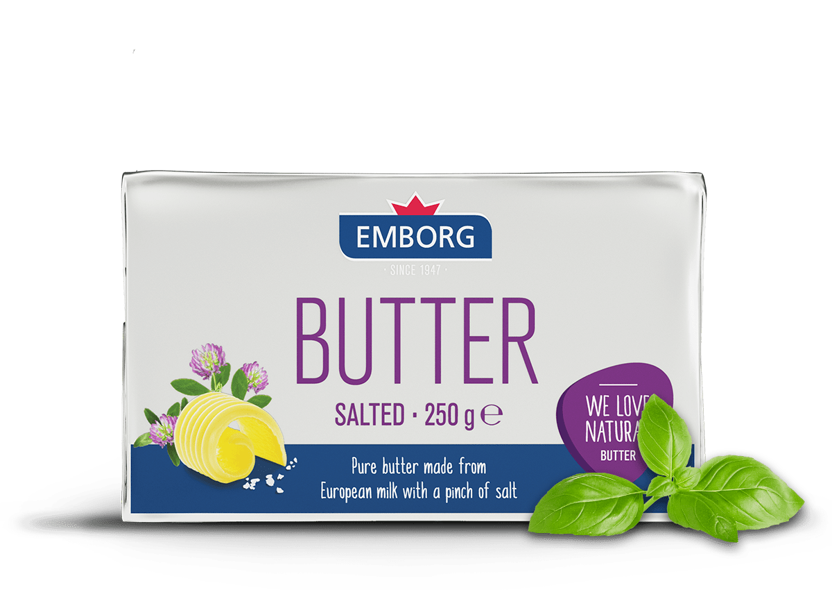 Emborg Salted Butter 80% 250G