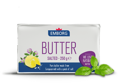 Emborg Salted Butter 80%,250g- Chilled