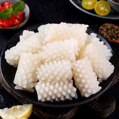 Twinfish Squid Flower Cut 500g - Frozen