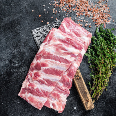 SuperPork Pork Spare Ribs Slab 900g - Frozen