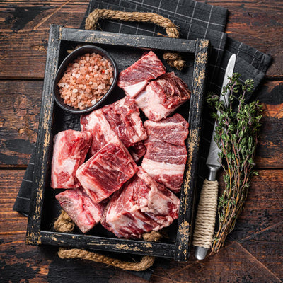 Al-Lazat Mutton Cube 4cm, 500g - Frozen