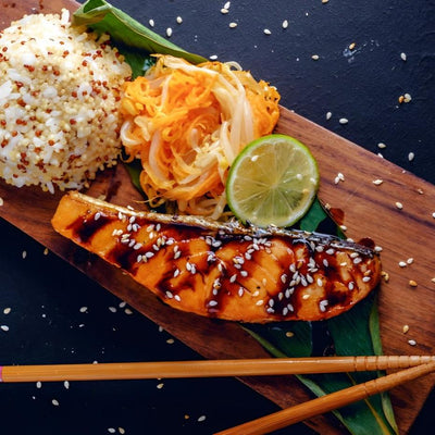 Oriental Delight Salmon Teriyaki 500g - Frozen