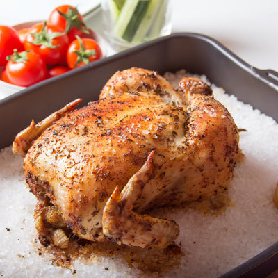 Butcher's Reserve Black Pepper Roasted Whole Chicken 800g - Frozen