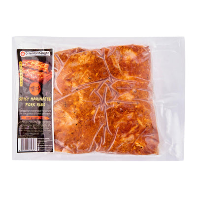 Oriental Delight Spicy BBQ Pork Back Ribs 700g - Frozen