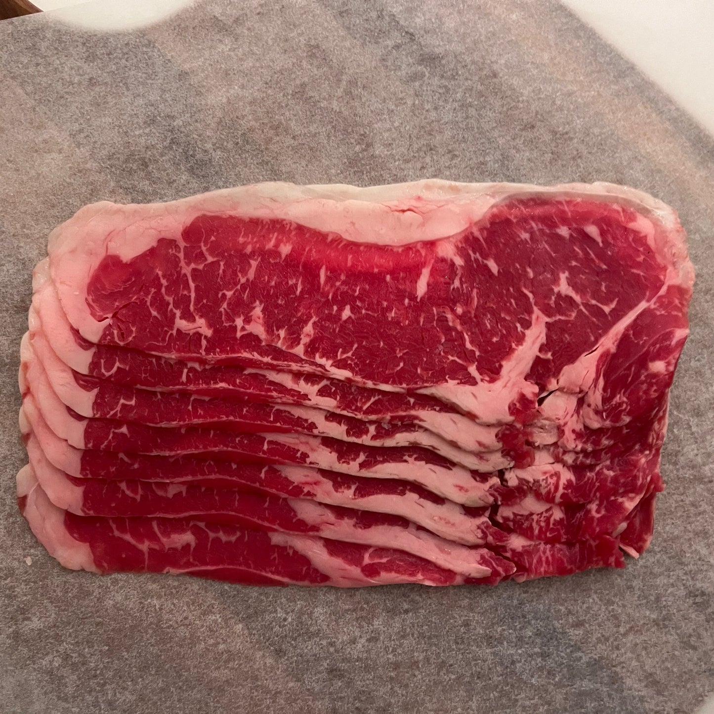 Heritage Harvest USA Beef Ribeye Shabu 2mm - 200g