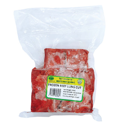 Al-Lazat Beef Lung Cut (Paru Lembu) 500G - Frozen