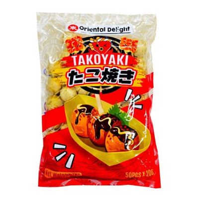 Oriental Delight Takoyaki Ball 1kg (20g X 50pcs ) - Frozen
