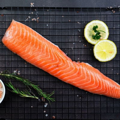 Fisher's Catch Salmon Belly 1kg - Frozen