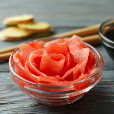 Sushi Ginger (Pink) 1kg - Dry
