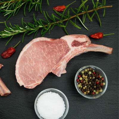 Porkolicious Iberico Pork Rack Cut 70-90g/100-130g- Frozen
