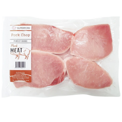 Superpork Pork Chop Meat 500G - Frozen