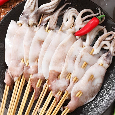 Okeanoss Squid Skewer 140g - Frozen