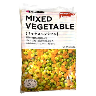 SunnyFarm Mixed Vegetable 1kg - Frozen