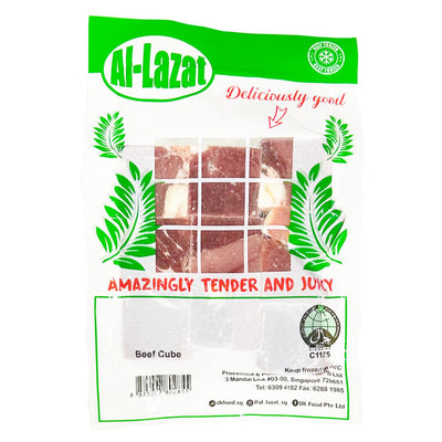 Al-Lazat Beef Cube 500g- Frozen