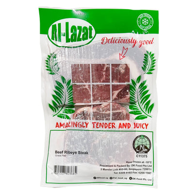 Al-Lazat Australia Grass Fed Beef Ribeye Steak 300g (Halal) - Frozen