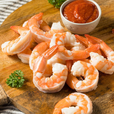 Twinfish Raw Shrimp Meat/Prawn Meat Tail On 500g - Frozen