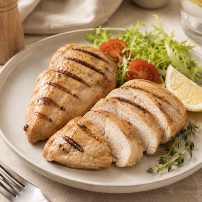 Royal Delights Steamed Chicken Breast Fillet 1kg - Frozen
