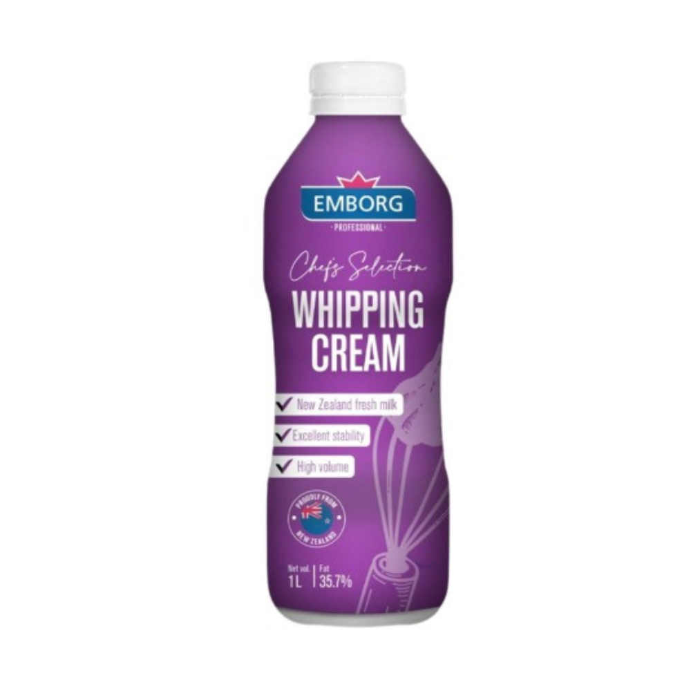 Emborg Whipping Cream 1L - Chilled