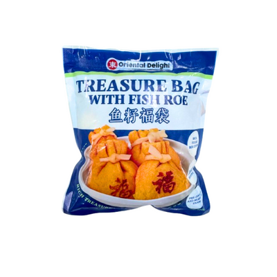 Oriental Delight Treasure Bag with Fish Roe 200g - Frozen