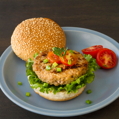 Chicken Patty (10pcsx100g) - 1kg Frozen