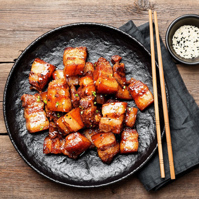 SuperPork Pork Belly Cube 1.2cm, 500g - Frozen