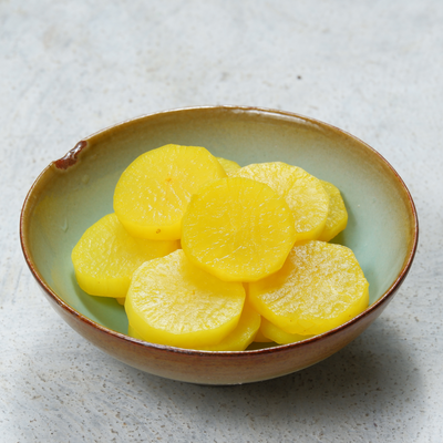 Yorokobi Takuwan Seasoning Radish Yellow Pickled Radish 500g - Frozen