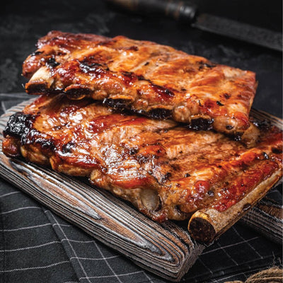 Spicy BBQ Pork Back Ribs 700g - Frozen