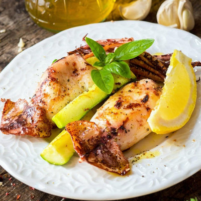 Okeanoss Squid Skewer 140g - Frozen