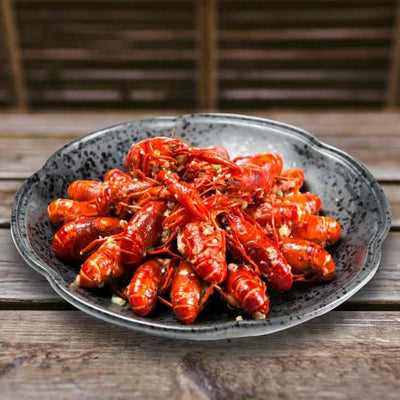 Oriental Delight Garlic Cooked Crawfish Baby Lobster 750g - Frozen
