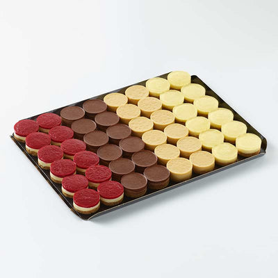 Premium Mini Cheesecake Assortment 21g X 48pcs (4 Flavors) - Frozen
