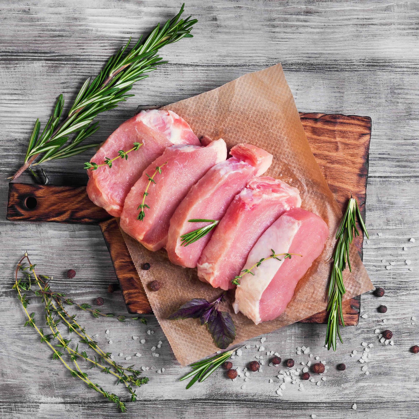 Superpork Pork Chop Meat 500G - Frozen