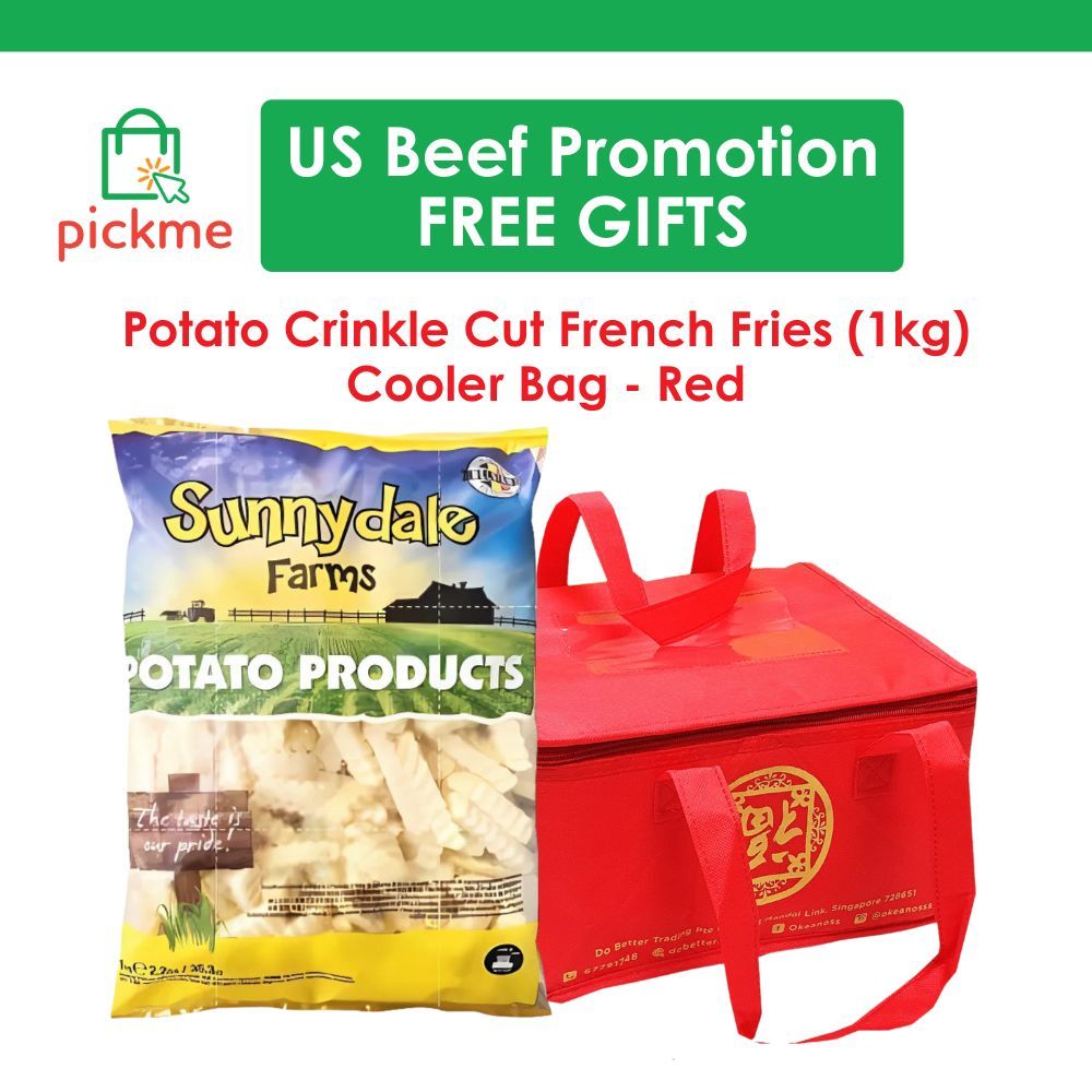 Heritage Harvest USA Beef Promotion | Steak Set Bundle | TOP CHOICE Angus Striploin Steak + CHOICE Ribeye Steak | 900G |