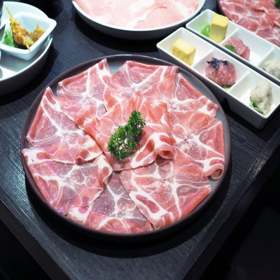 SuperPork Pork Collar Shabu Shabu 1.8mm,400g - Frozen