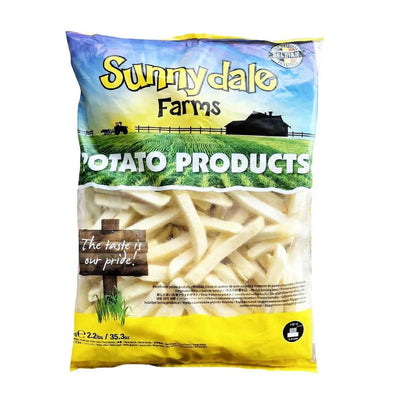 Sunnydale Farm Potato Straight Cut Fries 1kg - Frozen