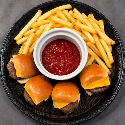 How to Make Beef Patty Burger with Fries in 30 minutes