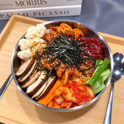 How to Make Chicken Bibimbap in 25 minutes