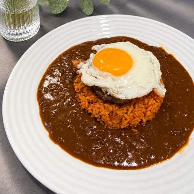 How to make Homemade Hamburger & Egg Curry Rice in 20 mins