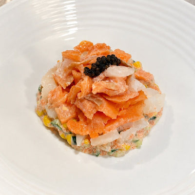 How to make Japanese Salmon Tartare in 15 mins