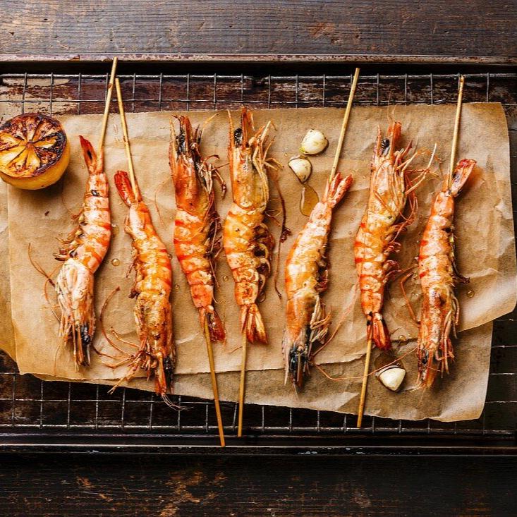 Seafood / With Shell: Prawns