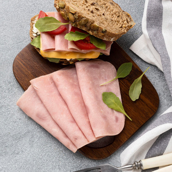 Butcher's Reserve Chicken Picnic Ham Slice 1KG - Frozen