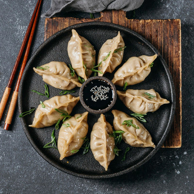 Oriental Delight Pork Dumplings Chive I White Cabbage Steamboat 500G - Frozen