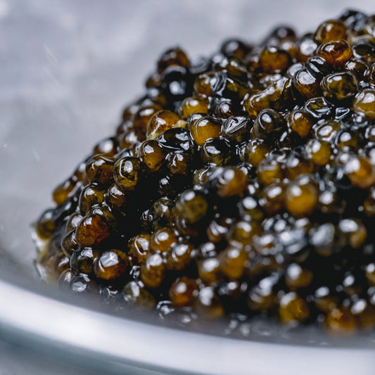 Frosista Caviar (Siberian Sturgeon, Kaluga Hybrid, Ossetra Sturgeon, Kaluga) 50G - Chilled