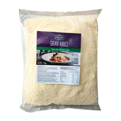 Emborg Parmesan Grated (Powder) 1kg - Chilled
