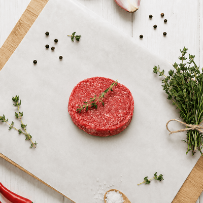 Al-Lazat Handmade Gourmet Beef Burger Patty 100g - Frozen
