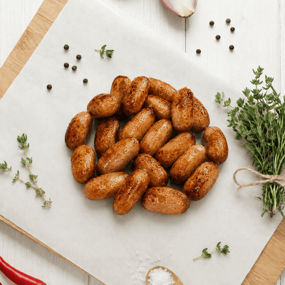 Butcher's Reserve Chipolata Chicken Sausage 1kg - Frozen