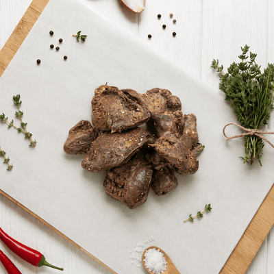 Butcher's Reserve Cooked Beef Lung 1kg - Frozen