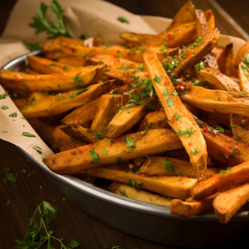 Sunnyfarms Sweet Potato Fries 1KG - Frozen