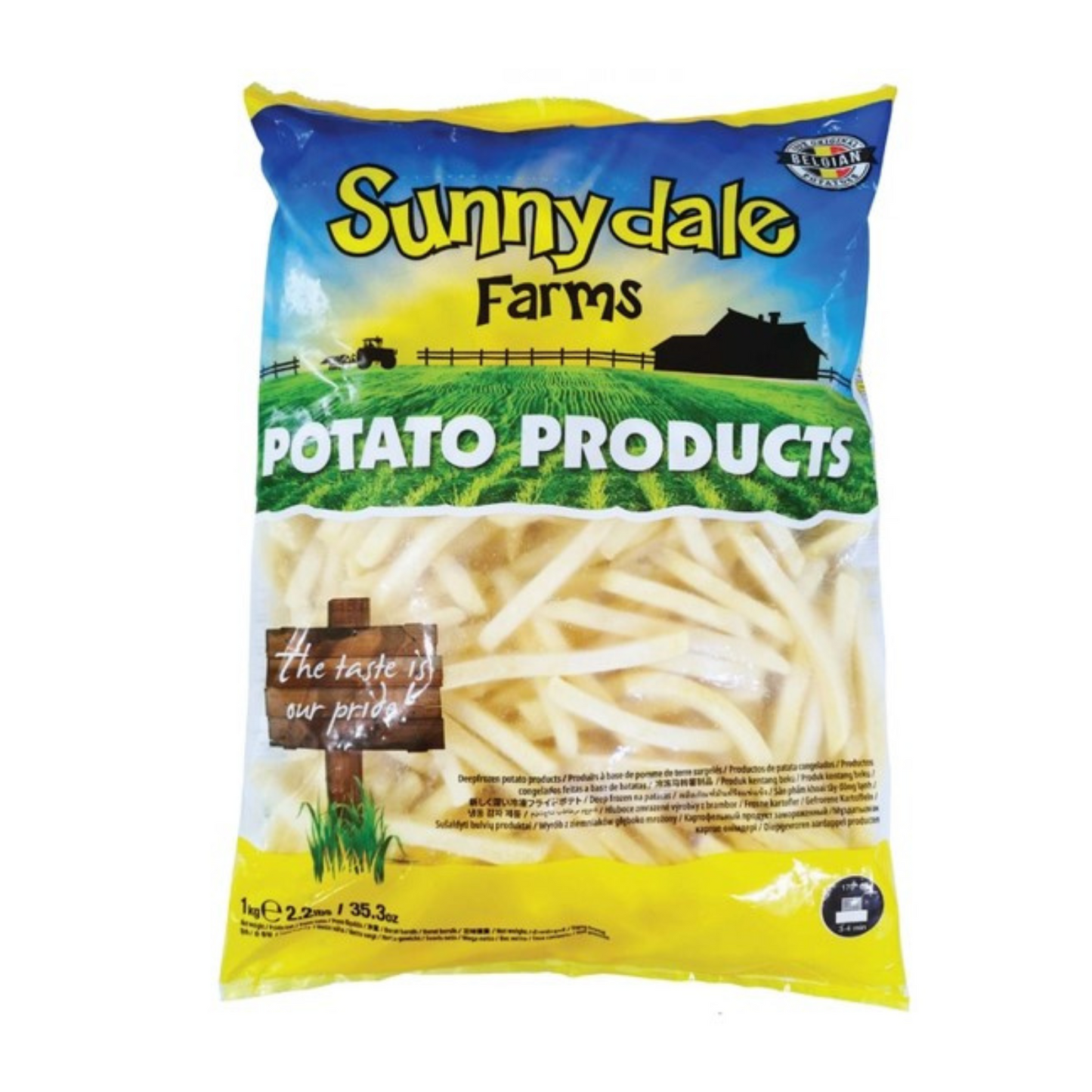 Sunnydale Farm Potato Shoestring Fries 1kg - Frozen