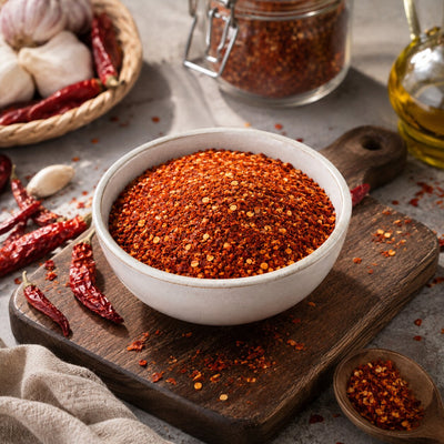 Dried Chili Crushed (SunnyFarm) 1kg - Dry