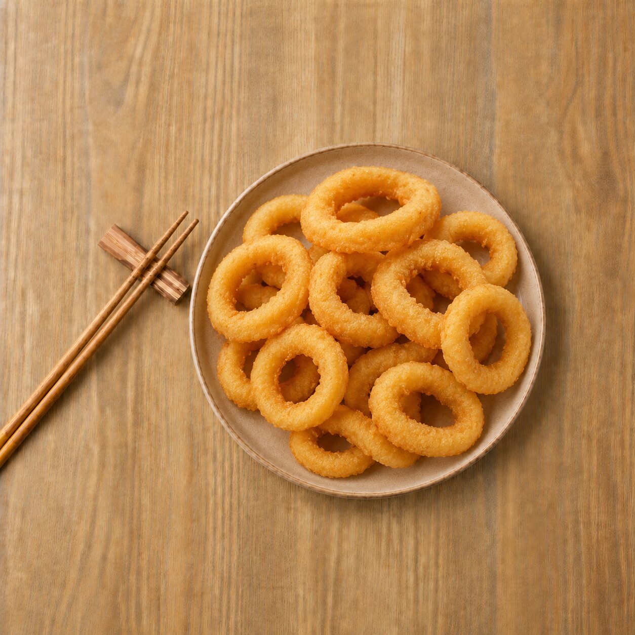 Ecofrost Battered Onion Rings 1kg - Frozen